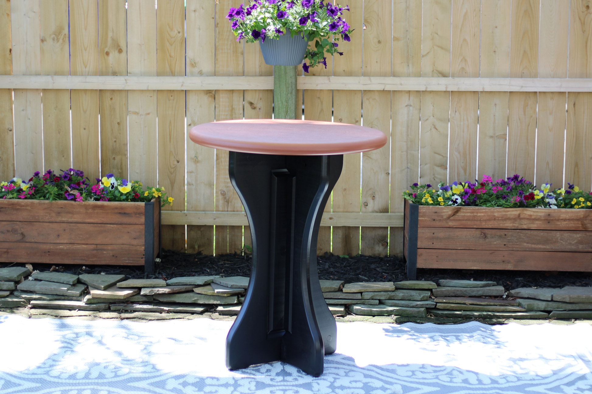 Leisure Accents Table & Stools - Leisure Accents